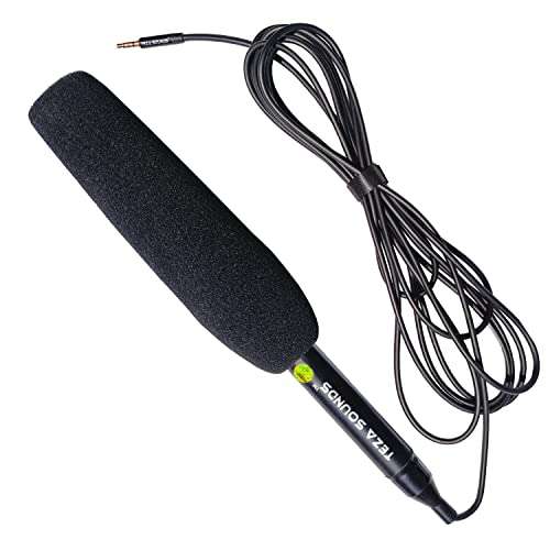 Tezavision® Reporter Mic / Journalist Mic / Interview / News Mic / YouTube / Reporting Mic / Media Mic / News Mic / Microphone / Mic for Mobile