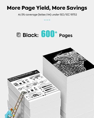 TESEN Compatible Ink Cartridge Replacement for Canon 280XXL PGI-280XXL PGI 280 XXL Black Ink Cartridge Use with PIXMA TR7520 TR8520 TS6120 TS6220 TS8120 TS8220 TS9120 TS9520 TS9521C Printer, 3 Pack 3