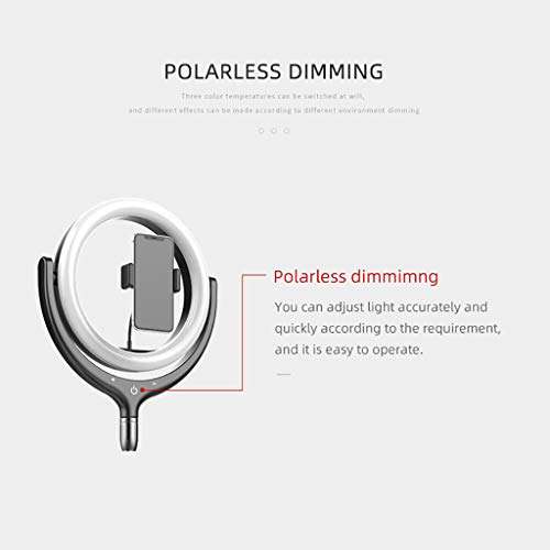 Shotbow LED Ring Light Dimmable Ring Light 30CM RGB Ring Light Selfie Ring Light LED Camera Ringlight with Phone Holder Makeup Lighting for Streaming, YouTube Video, Photo, Photography (black) 4