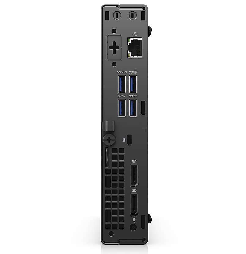 Dell OptiPlex 7080 MFF Business Desktop Computer, Intel Hexa-Core i5-10500T, 64GB DDR4 RAM, 2TB PCIe SSD, WiFi 6, Bluetooth 5.1, Windows 10 Pro 4