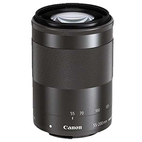 Canon EOS M50 Mark II Mirrorless Digital Camera with 15-45mm and 55-200mm Lens + 64GB Memory + LED Video Light + Canon Sling Case + Steady Grip Pod + Tripod + Filters + Software + More (34pc Bundle) 4