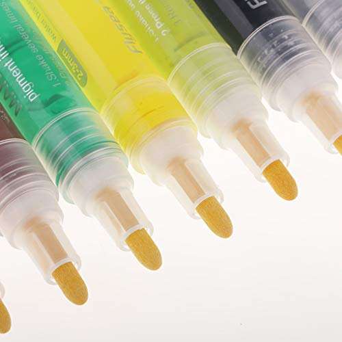 Environmentally Friendly Odorless Acrylic Paint Markers Office 28 Colors 3
