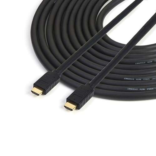 StarTech.com 23ft (7m) Premium Certified HDMI 2.0 Cable with Ethernet - High Speed Ultra HD 4K 60Hz HDMI Cable HDR10 - Long HDMI Cord (Male/Male Connectors) - For UHD Monitors, TVs, Displays (HDMM7MP) 2