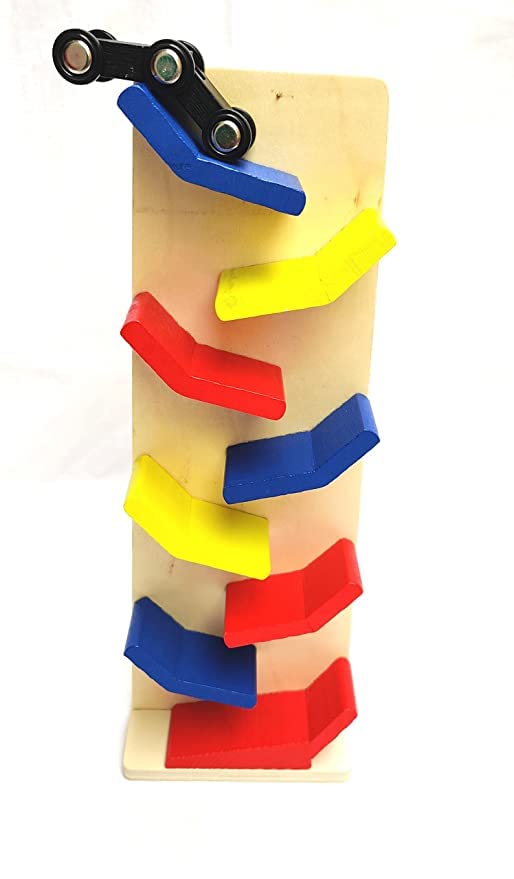 MODERN COLLECTION Wooden Slippery Cars - Sliding Cars (Multicolour)