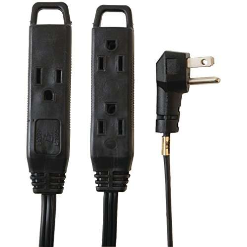 Axis 45515 Extension Cord, 8', Black, 8 Foot 1