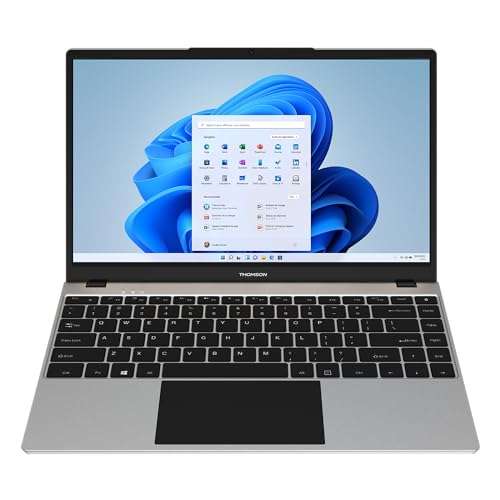 Thomson NEO 14.1 Inch IN-N14C Intel Celeron Dual Core N4020 Processor Windows 11 Home Notebook (8 GB RAM DDR4/ 256 GB SSD/Thin & Light Weight/Silver/Non Stop Performance Beyond 15 Hrs) 1