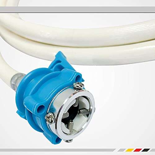 4 Meter Ultra Flexible Water Inflow-Inlet Hose Pipe for Fully Automatic Top Load And Front Load Washing Machine (Rarest Quality 6.2MM Thick) 3