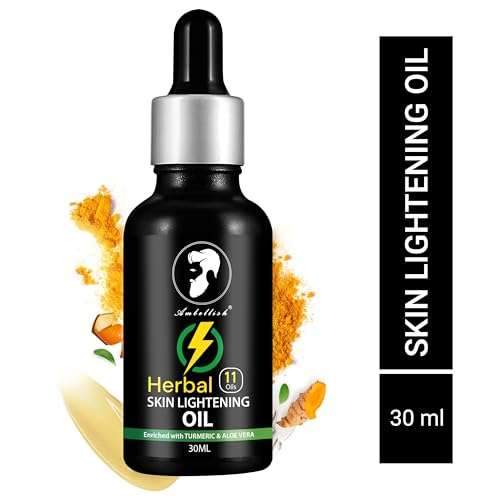Skin Lightening Herbal Hair Oil Skin For Natural De-Tan, Skin Brightening, Moisturize The Dry Skin, Daily use Pack of 30ML 2