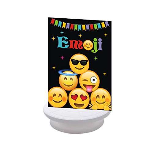 Pretty UR Party Emoji Party decorations Kit - 80 pcs includes Banner, balloons, thank you, centerpiece, danglers, Emoji Party Supplies, Emoji Birthday Decor, Banner for kids, girls, Boys 4