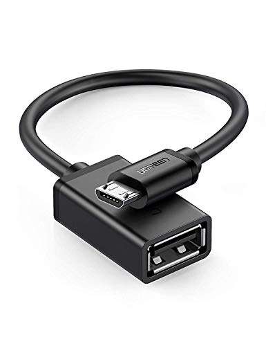 OTG Cable - D Type to pendrive (Black, Pack of 2) 1