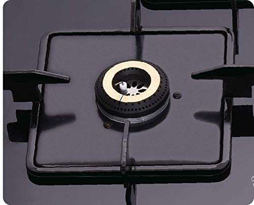 GREENCHEF Kelvin HOB Auto Ignition 3 Burner Unique Glass Gas Stove 4