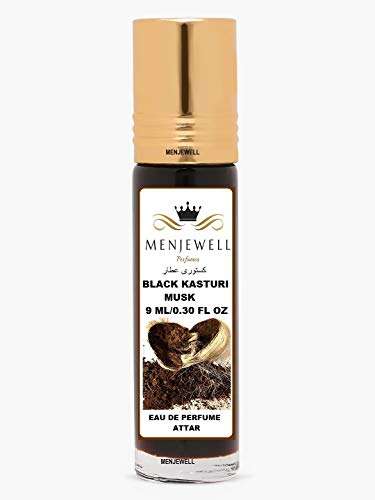 Menjewell Fragrances Black Kasturi Attar, 9 Ml, 50 g 1