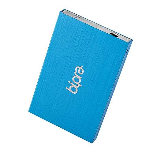 BIPRA 640Gb 640 Gb 2.5 Inch External Hard Drive Portable USB 2.0 - Blue - Ntfs 1
