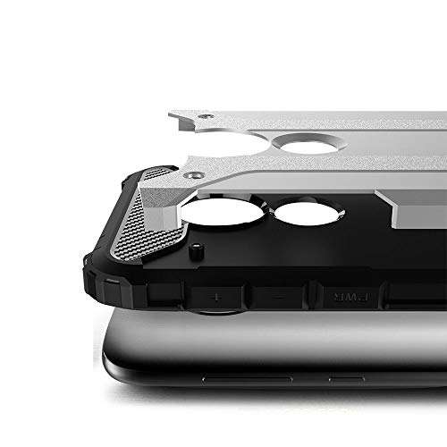 DEVMO Phone Case Compatible with Huawei P20 Hard Plastic Shell Case/Shockproof Hard Bumper/Protective Cover Dark Blue 5