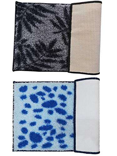 Athom Trendz Soft Anti Slip Easy Home Bath Mat, 38 X 58 Cm, Multicolour 3