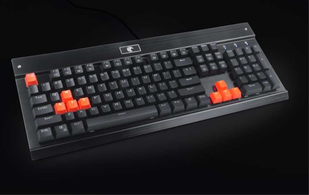 Honbay 9 Orange PBT Keys Backlit Translucent Keycaps for Mechanical Keyboard with Red Key Puller 5
