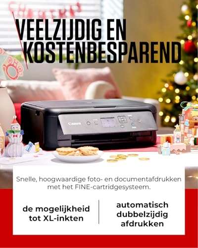 Canon - Multifunction Printer Canon FEMMIN0235 2228C006 Pixma TS5150 Dúplex WIFI Black 4