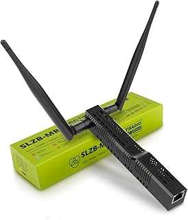 SMLIGHT SLZB-MR1 - Zigbee 3.0 to Ethernet,USB,and WiFi Gateway Coordinator with PoE,Universal Gateway for Home Assistant/ Zigbee2MQTT/ZHA,Wireless Zigbee 3.0 USB Adapter 1