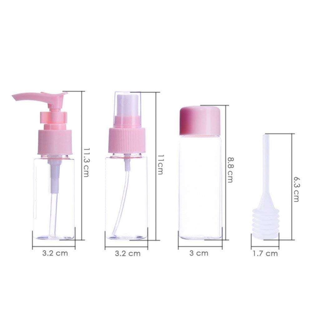 JAMUNESH Empty Spray Bottles 500ml Clean Squirt Bottle Colorful Multi-uses Spray Bottles for Cleaning, Water Flowers 2