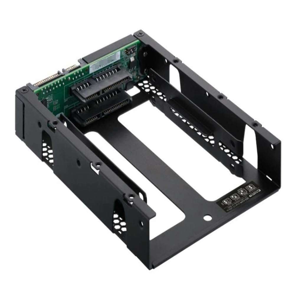 for QDA-A2AR for QNAP 3.5 Inch SATA to Dual 2.5 Inch SATA Drive Adapter Support RAID