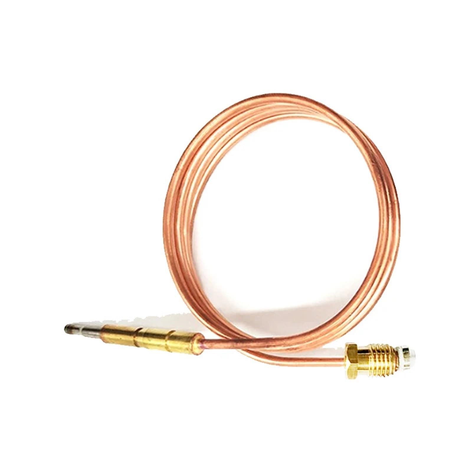 Gas Thermocouple Wire Flame Sensor M9*1 Nut Commercial Card Slot Flameout Protection Copper Tube Length 900mm with Boiler Valve 4