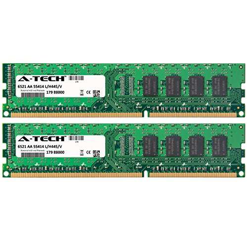 A-Tech 8GB KIT (2 x 4GB) For Acer Aspire Desktop M3450 M3450-UR10P M3450-UR11P M3450-UR12P M3450-UR30P M3470 M3470G-UW10P M3470-UC10P M3470-UC30P M3910-. DIMM DDR3 NON-ECC PC3-12800 1600MHz RAM Memory
