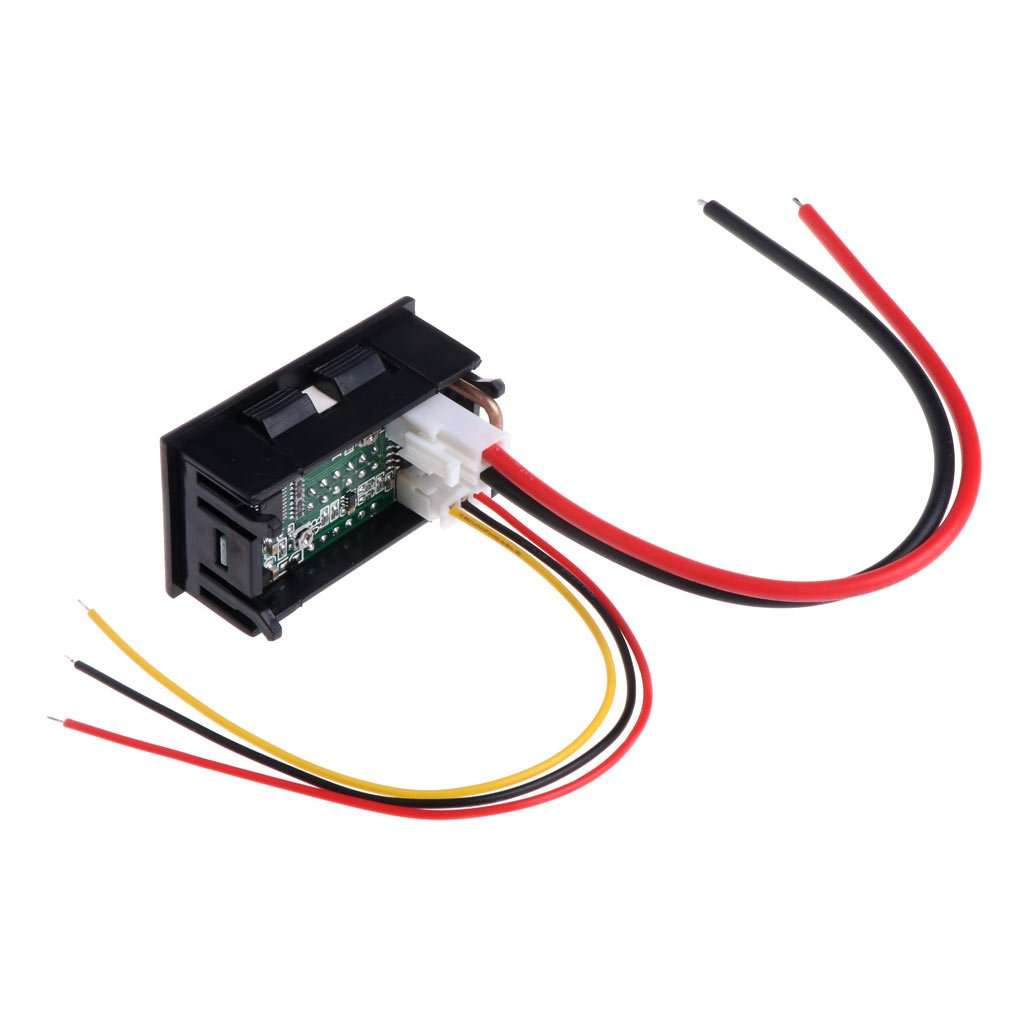 CHBC 0.28 inch Digital DC 4 Bit DC 100V 10A Voltmeter Ammeter Voltage Current Meter 6