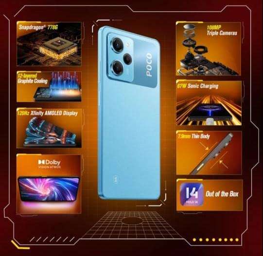 POCO X5 Pro 5G (Horizon Blue, 128 GB) (6 GB RAM) 4