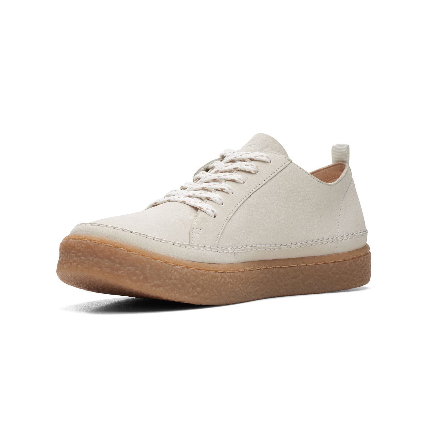 Clarks Barleigh Lace White Leat UK-3 5