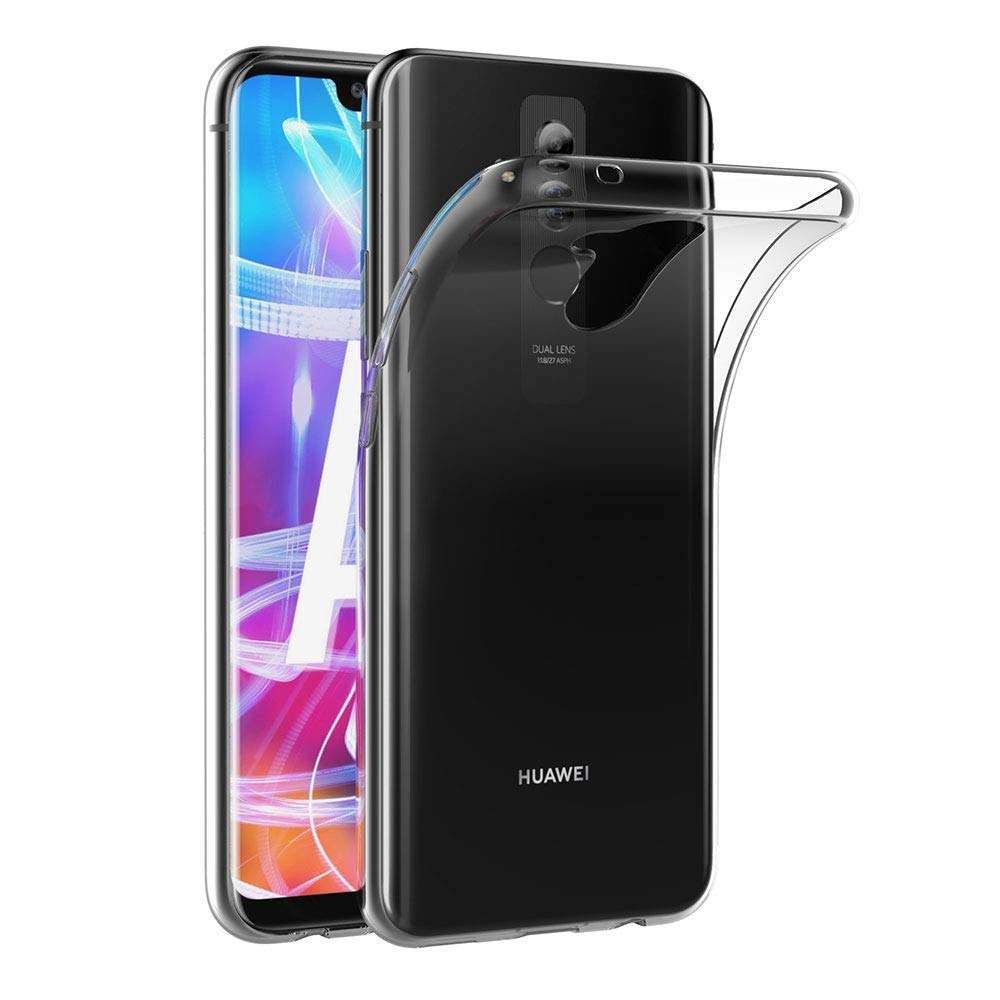 MaiJin Case for Huawei Mate 20 Lite (6.3 inch) Soft TPU Rubber Gel Bumper Transparent Back Cover 1