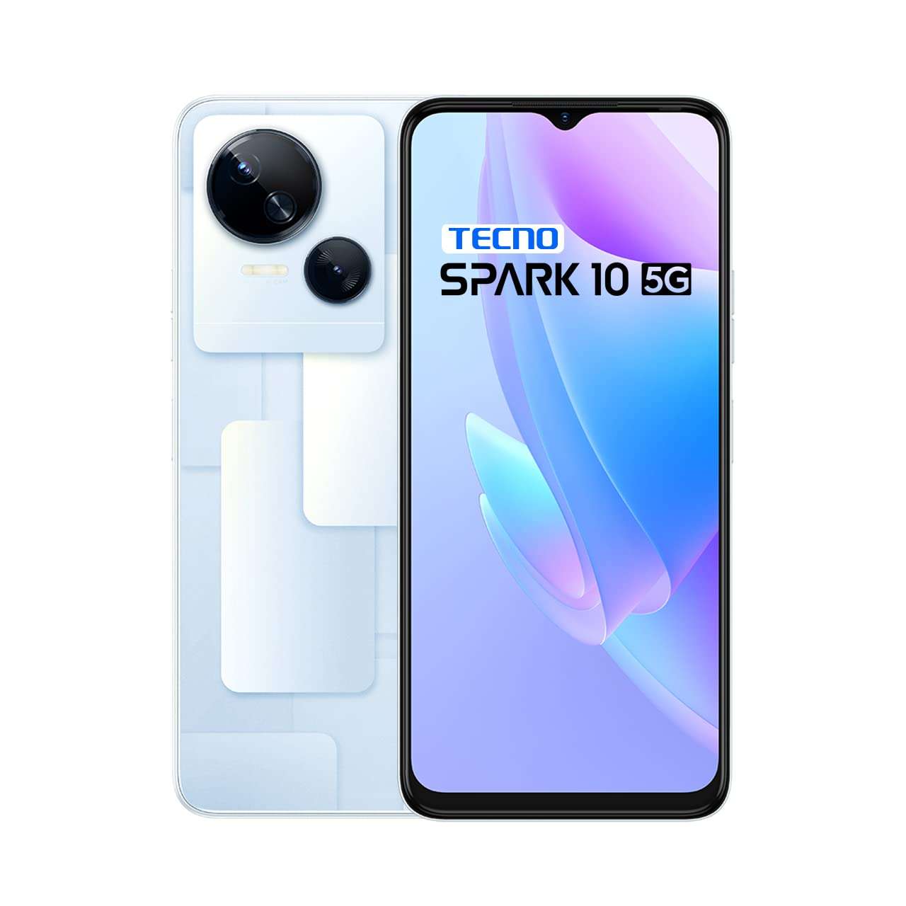 TECNO Spark 10 5G (Meta White, 8GB RAM,128GB Storage)|16GB Expandable RAM | Ultra Clear 50MP Superior Rear Camera| Dimensity 6020 7nm Powerful 5G Processor
