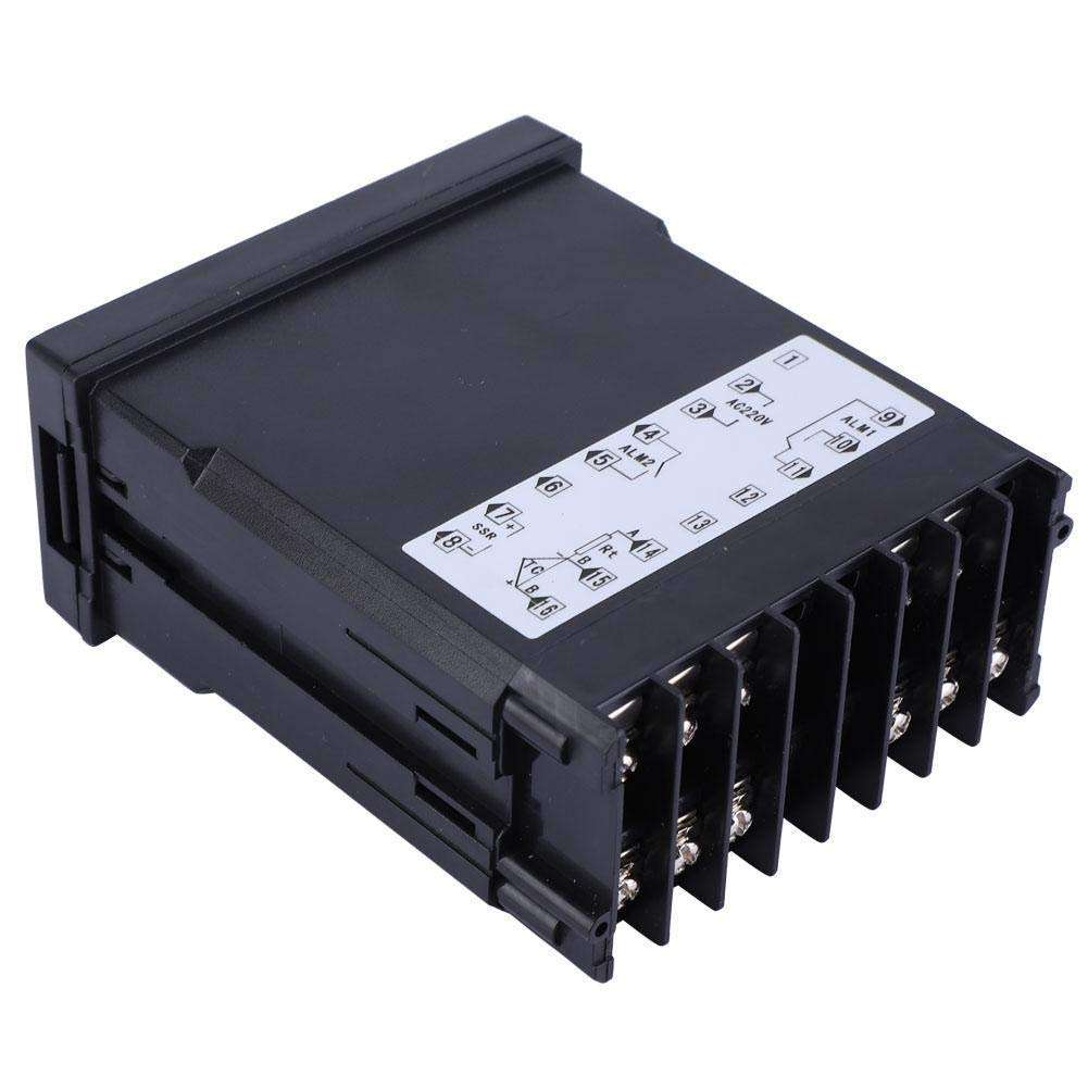 ZUQIEE Relay Control Output Digital Temperature Controller Thermostat AC220V(#2) Relays 6