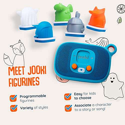 Jooki Programmable Figurines for Music Player – Screen-Free Imagination Building Toddler Entertainment (Set of 5 Figurines) 2