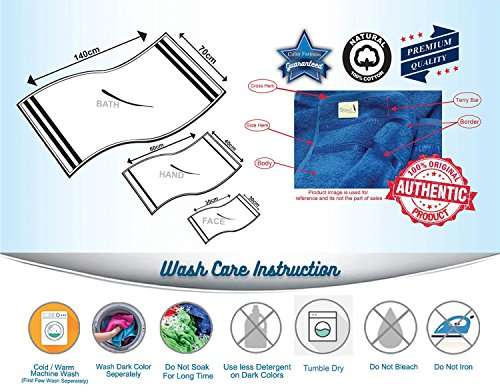 Story@Home Combo Set of 21 Piece 100% Cotton Towel Soft Bath Face Hand Towels Multicolour 2