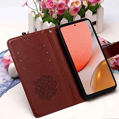 SHHIIA Samsung Galaxy S20 Plus Phone Case Wallet Case with High-Grade PU Leather Trendy Style Flip Wallet【Shockproof TPU Interior Shell 】 Cover for Samsung Galaxy S20 Plus，Brown 6