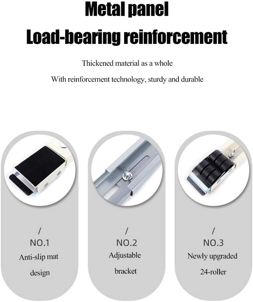 Adjustable Heavy Duty Metal Trolley Stand for Front/Top Load Washing Machine, Refrigerator & Dishwasher – 300Kg Load Capacity, Anti-Vibration Base, Rustproof Frame 4