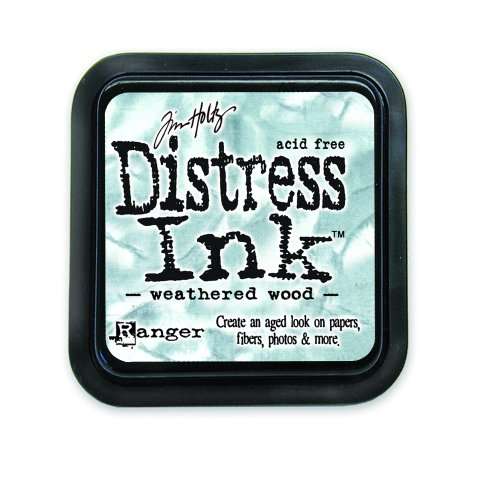 Distress Ink Pad-Weathered Wood