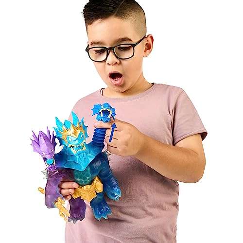Heroes of Goo Jit Zu Deep Goo Sea King Hydra Figure with Triple Attack 3 in 1 Goo Power. Plus Light and Sound Battle Action! 6
