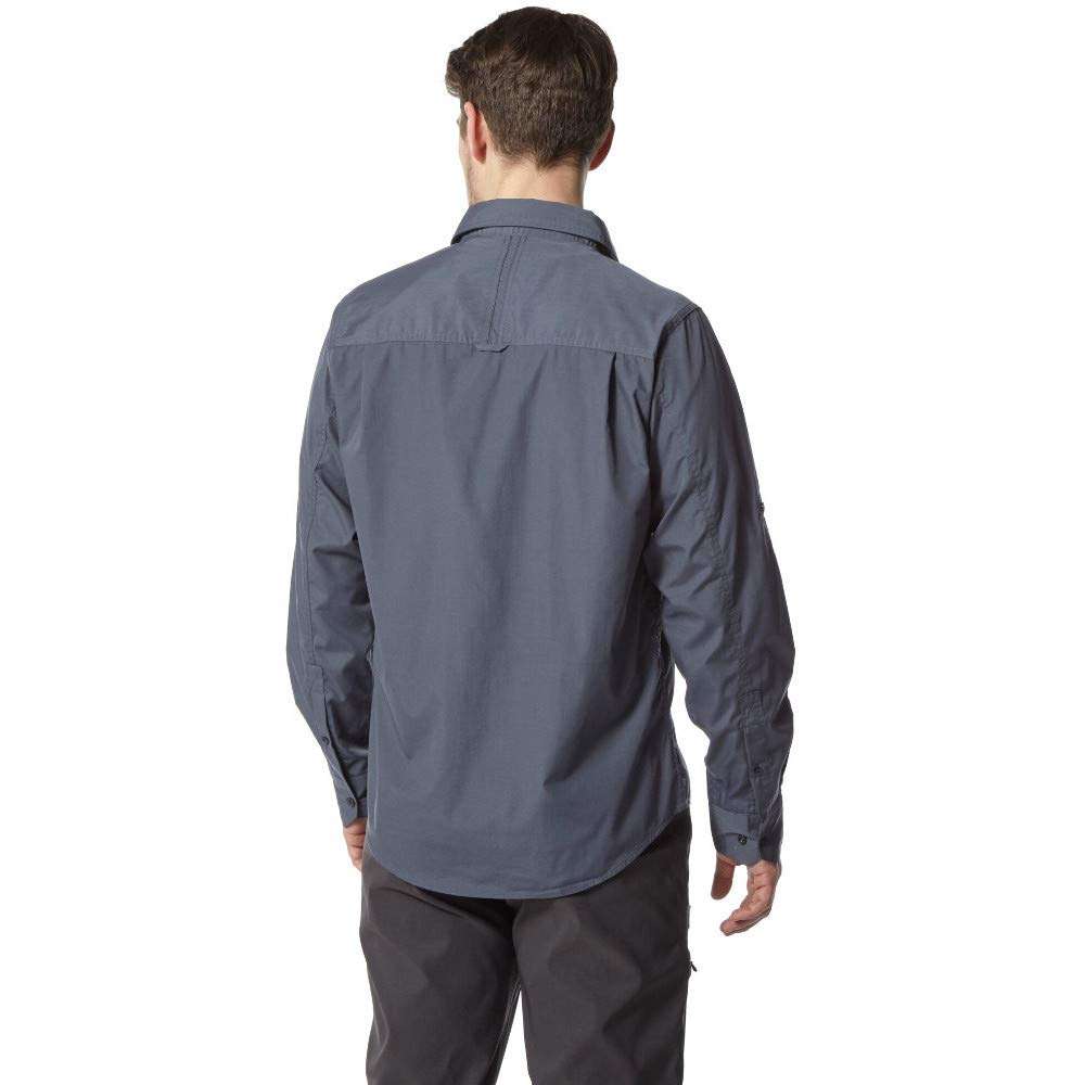 Craghoppers CMS338 Polyester Kiwi Long Sleeve Shirt, Small (Ombre Blue) 2