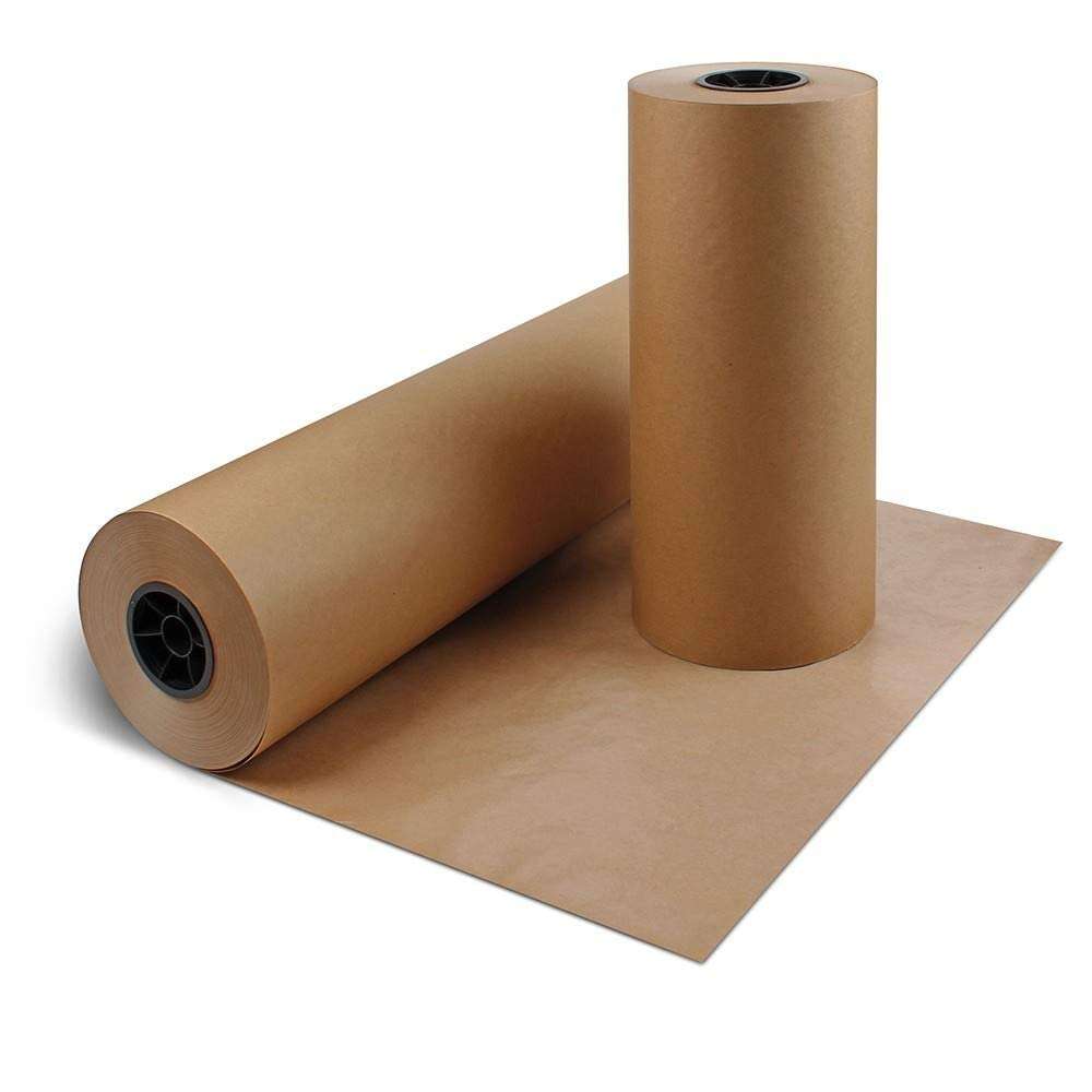 WRAP IT UP! Eco-Friendly Brown Kraft Paper Roll 100GSM (30 Inch * 10 Meter) 1