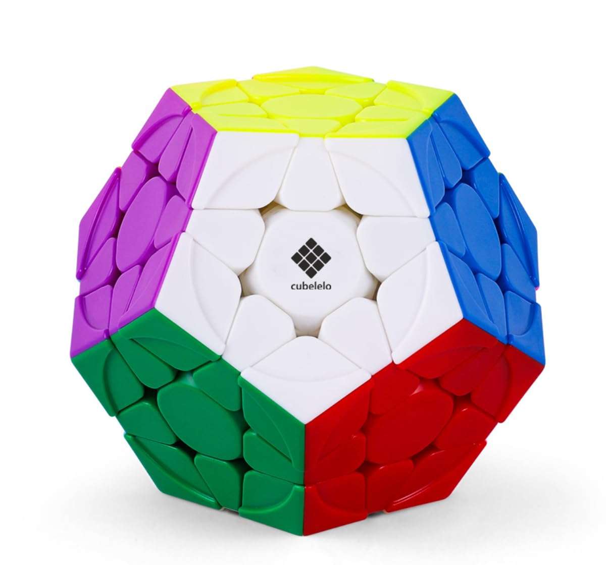 Cubelelo Drift Megaminx v2 Cube (New Improved Version) | 12-Sided Fun and Challenging Puzzle with Ridge Design | Smooth Turning Dodecahedron | Perfect for Speed-Cubing | Ideal for Kids & Adults 1