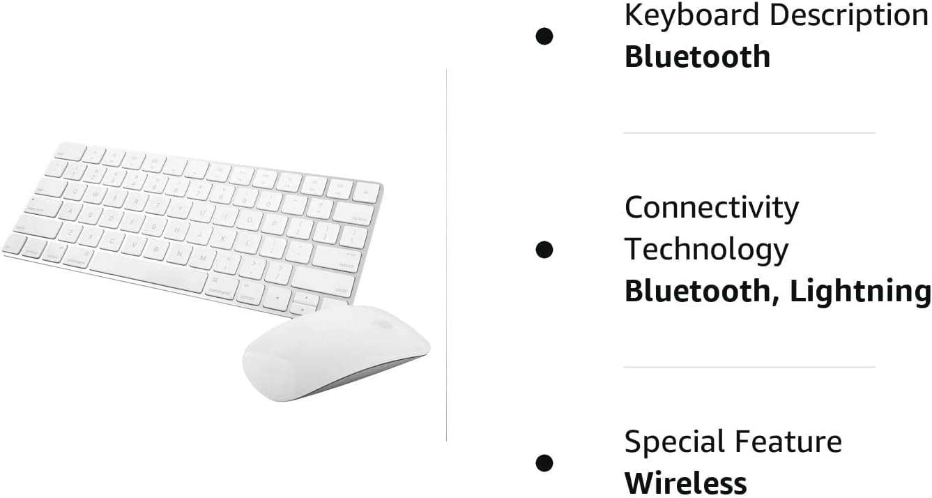 Apple Wireless Magic Keyboard 2 -MLA22LL/A withApple Magic Bluetooth Mouse 2 -MLA02LL/A (Renewed) 6
