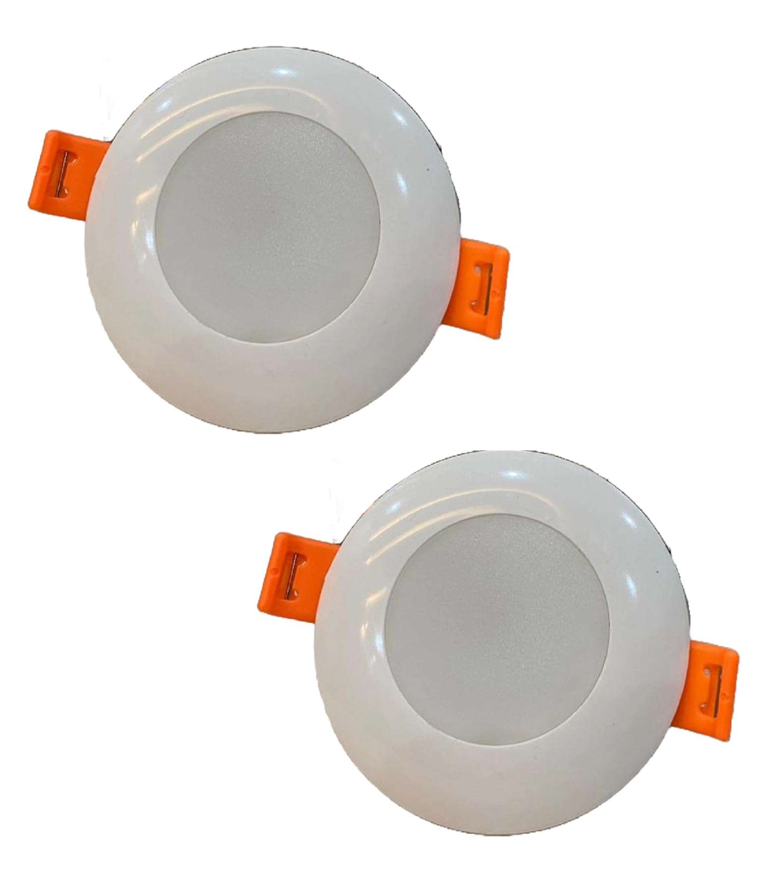 GGS 3 W Blue Junction Box Led Downlight Recessed Ceiling Lamp (Pack of 2) (White) 1