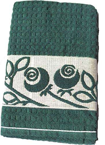 Cotton Zone Cotton Fabric 500 GSM Towel (Blue, 30�60 inch)- Home, Bathroom or Spa, Washbasin Towel (Green)