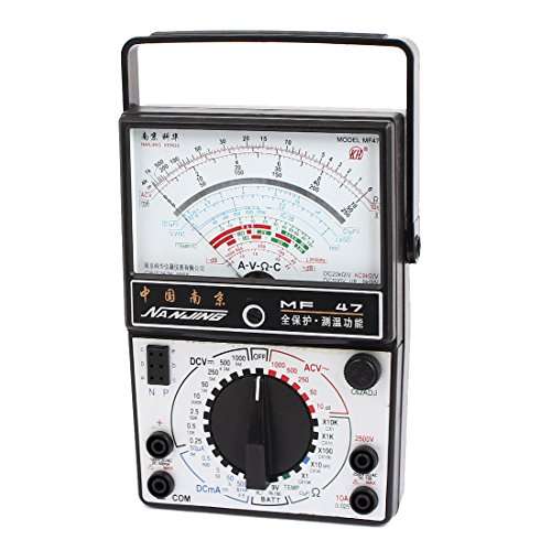 Aexit AC DC Electrical Testing Volt Ohm Battery Examing Analog Multimeters Multimeter Multitester 3