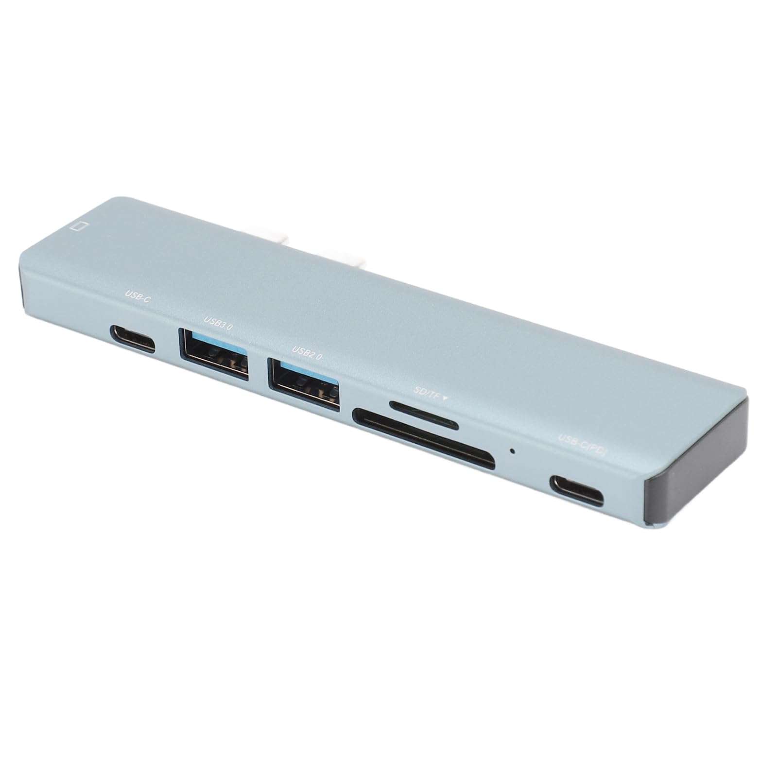 Tangxi USB C Hub, 4K 30Hz HD Output 10Gbps PD 87W Charging Memory Card Slot Aluminium Alloy USB C Docking Station for PC, 5Gbps Data Transmission 1