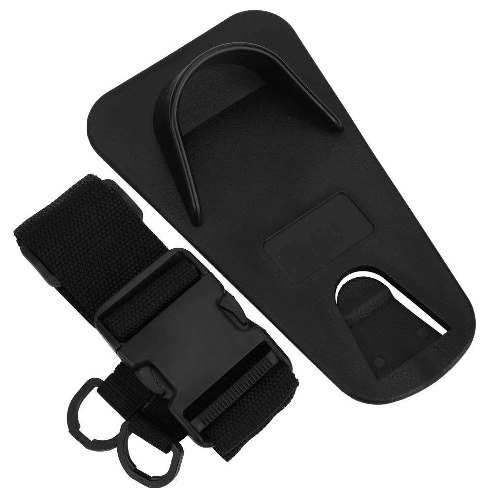 Fishing Rod Holder Waist Belt, Black Professional Lightweight Adjustable Fishing Rod Holder Waist Belt Strap Tackle Tool Accessory(Black) Fishing Fighting Belt fighting fishing belt fighting fishing 4