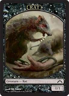 Magic The Gathering - Rat Token (2/8) - Gatecrash 1