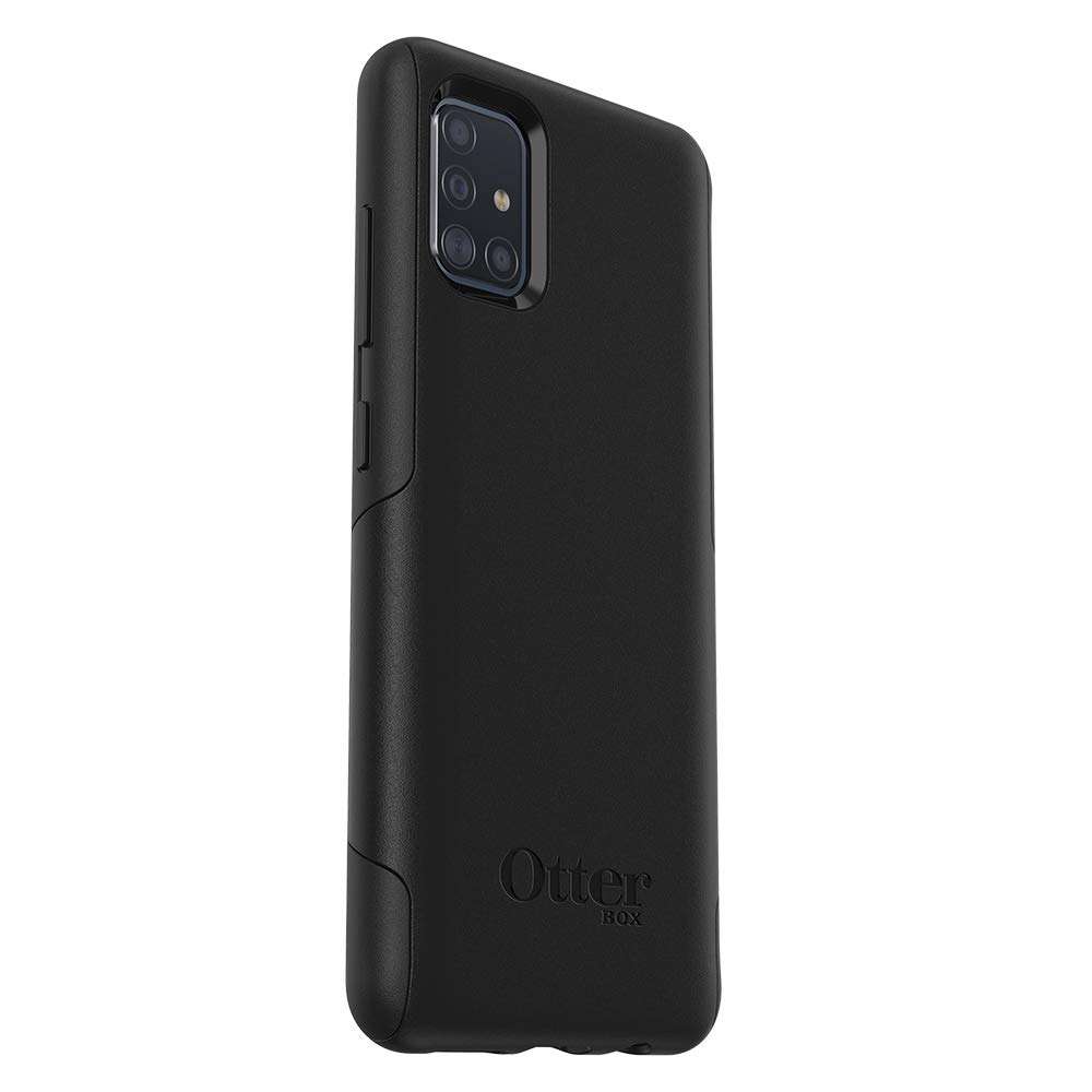 OtterBox Samsung Galaxy A51 (4G ONLY, Not Compatible with Any 5G Device) Commuter Series Lite Case - Black, Slim & Tough, Pocket-Friendly, with Open Access to Ports and Speakers (no Port Covers), 2