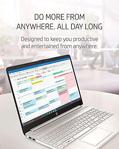HP Newest 15.6" FHD Business Home Laptop, Intel i5-1135G7(Beats Intel i7-1065G7), 16GB DDR4 RAM, 512GB PCIE SSD, Thin and Lightweight, Fast Charge, Bundle with Woov HDMI, Windows 10 Home, Silver 5